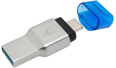 KINGSTON kártyaolvasó MobileLite Duo 3C, USB 3.1+Type-C microSDHC/SDXC