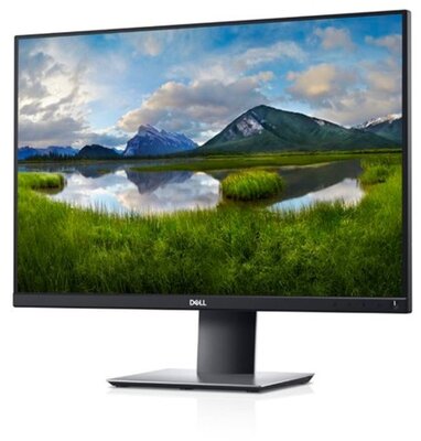 Dell P2421 LCD Monitor - 24" FullHD (1920x1200), 1000:1, 300cd, 5ms, Display Port, HDMI, DVI, VGA, Fekete színben