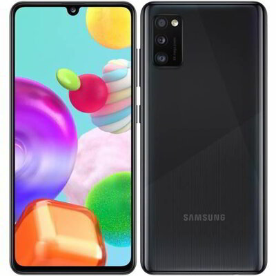 Samsung Galaxy A41 (SM-A415) 4GB/64GB DualSIM Kártyafüggetlen Okostelefon - Fekete (Android)