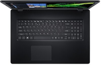 Acer Aspire 3 (A317-51KG-32N0) - 17.3" HD+, Core i3-8130U, 4GB, 256GB SSD, nVidia GeForce MX130 2GB, Linux - Fekete Laptop 3 év garanciával