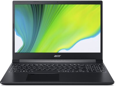 Acer Aspire 7 (A715-75G-55CJ) - 15.6" FullHD IPS 144Hz, Core i5-9300H, 8GB, 512GB SSD, nVidia GeForce GTX 1650 4GB, Linux - Fekete Gamer Laptop 3 év garanciával