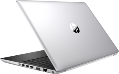 HP ProBook 450 G5 - 15.6" HD, Core i3-7100U, 4GB, 120GB SSD, DOS - Ezüst Üzleti Laptop 3 év garanciával (verzió)