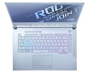 Asus ROG Strix G15 (G512LU) - 15.6" FullHD IPS 144Hz, Core i7-10750H, 8GB, 512GB SSD, nVidia GeForce GTX 1660TI 6GB, DOS - Gleccserkék Gamer Laptop