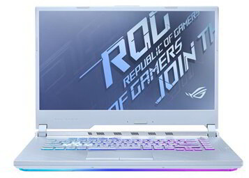 Asus ROG Strix G15 (G512LWS) - 15.6" FullHD IPS 240Hz, Core i7-10750H, 8GB, 512GB SSD, nVidia GeForce RTX 2070 Super 8GB, DOS - Gleccserkék Gamer Laptop