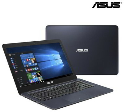 Asus VivoBook E402 - 14.0" HD, AMD QuadCore E2-7015, 4GB, 64GB eMMC+ 120 GB SSD, AMD Radeon R2, Microsoft Windows 10 Home - Kék Mini Laptop (verzió)