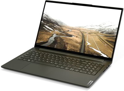 Lenovo Yoga Creator 7 - 15,6" FullHD IPS, 100%sRGB, Core i7-10750H, 16GB, 1TB SSD, nVidia GeForce GTX 1650 4GB, Microsoft Windows 10 Home - Sötétmohazöld Alumínium Tervező Laptop
