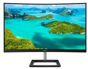 Philips ívelt VA 75Hz monitor 27" - 272E1CA/00 1920x1080, 16:9, 250cd/m2, 4ms, 3000:1, VGA, HDMI, DisplayPort, Jack