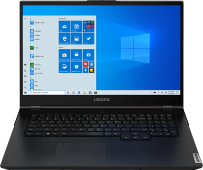 Lenovo Legion 5 - 17,3" FullHD IPS 144Hz, Core i5-10300H, 16GB, 1TB HDD + 256GB SSD, nVidia GeForce GTX 1650TI 4GB, Microsoft Windows 10 Home - Fantomfekete Gamer Laptop