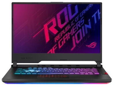 Asus ROG Strix G15 (G512LW) - 15.6" FullHD IPS 144Hz, Core i7-10750H, 8GB, 512GB SSD, nVidia GeForce RTX 2070 8GB, Microsoft Windows 10 Home és Office 365 előfizetés - Fekete Gamer Laptop (verzió)
