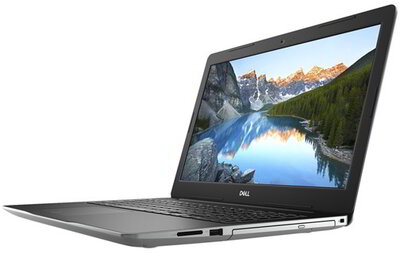 Dell Inspiron 15 (3580) - 15.6" FullHD, Core i5-8265U, 8GB, 240GB SSD, DVD író, AMD Radeon 520 2GB, DOS - Ezüst Laptop 3 év garanciával (verzió)