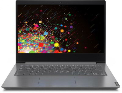 Lenovo V14 - 14.0" FullHD, AMD Ryzen 3-3250U, 4GB, 1TB HDD + 128GB NVMe SSD, DOS - Szürke Üzleti Laptop (verzó)