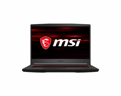 MSI GF65 Thin 10SER - 15,6" FullHD IPS 144Hz, Core i7-10750H, 8GB, 512GB SSD, nVidia GeForce RTX2060 6GB, DOS - Fekete Gamer Laptop