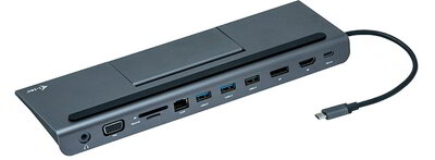 i-tec USB-C Metal Low Profile 4K Triple Display Docking Station + Power Delivery 85 W