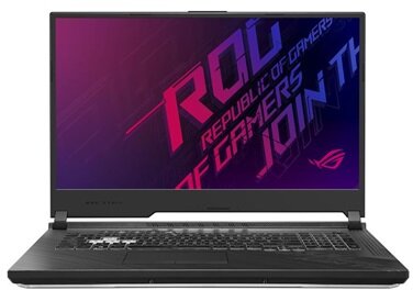 Asus ROG Strix G17 (G712LWS) - 17.3" FullHD IPS 144Hz, Core i7-10875H, 16GB, 1TB SSD, nVidia GeForce RTX 2070 Super 8GB, Microsoft Windows 10 Home - Fekete Gamer Laptop