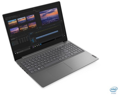 Lenovo V15 - 15.6" FullHD, Core i3-1005G1, 8GB, 256GB SSD + 240GB 2,5" SSD, Microsoft Windows 11 Home - Szürke Üzleti Laptop (verzió)