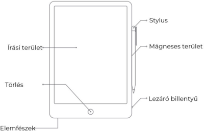 Xiaomi Mi LCD rajztábla 13.5" - digitális rajztábla - BHR4245GL