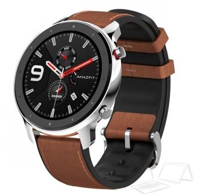 Xiaomi Amazfit GTR 47mm GPS-es rozsdamentes acél okosóra