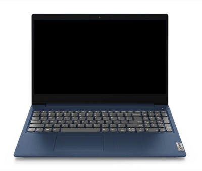 Lenovo IdeaPad 3 - 15.6" FullHD IPS, Athlon Silver-3050U, 12GB, 128GB SSD, Microsoft Windows 10 Home - Örvénykék Laptop (verzió)