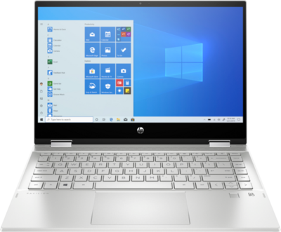 HP Pavilion x360 2in1 - 14" FullHD IPS Touch, Core i5-1035G1, 8GB, 256GB SSD, Microsoft Windows 10 Home- Ezüst Átalakítható Laptop 3 év garanciával