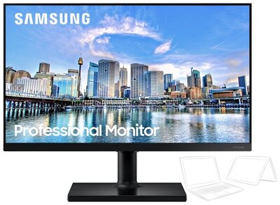 Samsung 21,5" F22T450FQR LED IPS HDMI fekete monitor