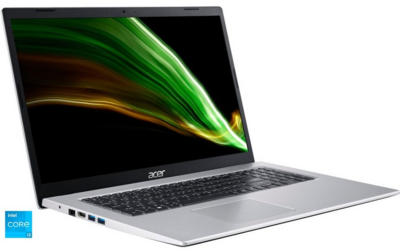 Acer Aspire 3 (A317-53-3045) - 17.3" HD+, Core i3-1115G4, 8GB, 256GB SSD, DOS - Ezüst Laptop 3 év garanciával