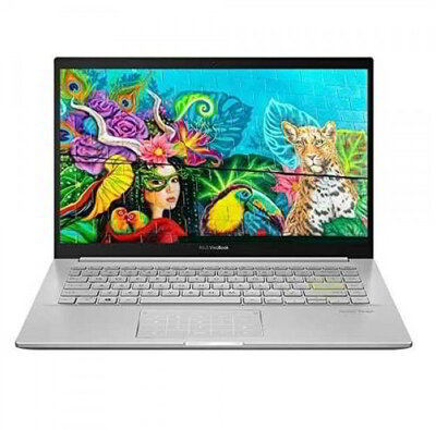 Asus VivoBook S14 (S413EA) - 14" FullHD, Core i5-1135G7, 8GB, 256GB SSD, DOS - Ezüst Ultravékony Laptop