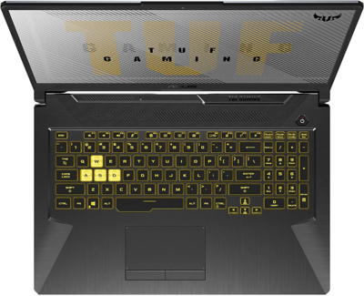 Asus TUF Gaming A15 (FA506QM) - 15.6" FullHD, Ryzen 7-5800H, 16GB, 512GB SSD, nVidia GeForce RTX 3060 6GB, DOS - Erődszürke Gamer Laptop