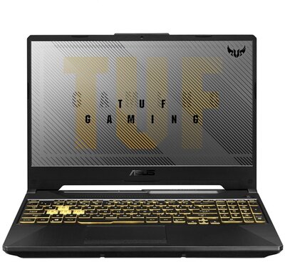 Asus TUF Gaming A15 (FA506IU) - 15.6" FullHD IPS 144Hz, Ryzen 7-4800H, 8GB, 512GB SSD, nVidia GeForce GTX 1660TI 6GB, DOS - Erődszürke Gamer Laptop