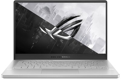 Asus ROG Zephyrus G14 (GA401QE) - 14" FullHD IPS 144Hz, Ryzen 7-5800HS, 16GB, 512GB SSD, nVidia GeForce RTX 3050TI 4GB, Microsoft Windows 10 Home - Holdfény Fehér Gamer Laptop 3 év garanciával