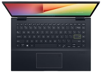 Asus VivoBook Flip 14 (TM420IA) - 14" FullHD IPS Touch, Ryzen 3-4300U, 4GB, 128GB SSD, Microsoft Windows 10 Home - Tekintélyes Fekete Átalakítható Laptop