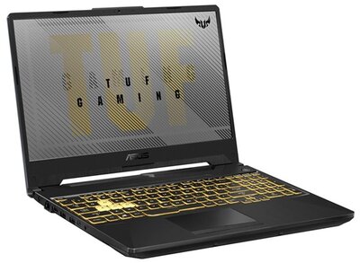 Asus TUF Gaming F15 (FX506HC) - 15.6" FullHD IPS 144Hz, Core i5-11400H, 8GB, 512GB SSD, nVidia GeForce RTX 3050 4GB, DOS - Holdfogyatkozás-szürke Gamer Laptop 3 év garanciával