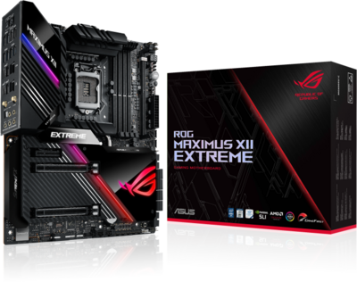 ASUS ROG MAXIMUS XII EXTREME Intel 10th Gen Processors 4 x DIMM Max. 128GB