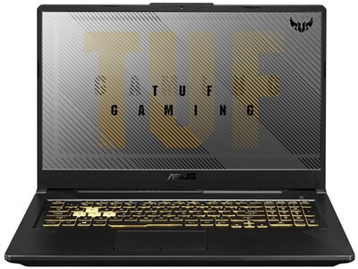 Asus TUF Gaming F17 (FX706HE) - 17.3" FullHD IPS-Level 144Hz, Core i9-11900H, 16GB, 1TB SSD, nVidia GeForce RTX3060 6GB, DOS - Erődszürke Gamer Laptop