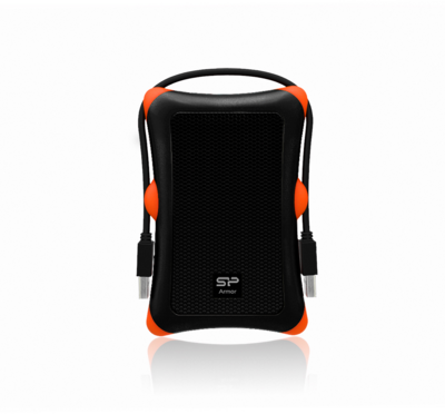 Silicon Power Armor A30 2.5 2TB USB 3.0 Fekete (SP020TBPHDA30S3)