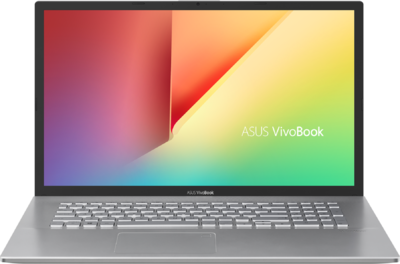 Asus VivoBook 17 (M712DA) - 17,3" HD+, Ryzen 5-3500U, 8GB, 256GB SSD, DOS - Ezüst Laptop 3 év garanciával