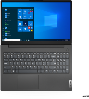 Lenovo V15 (G2) - 15.6" FullHD, Ryzen 3-5300U, 12GB, 256GB SSD, Microsoft Windows 11 Home - Fekete Üzleti Laptop 3 év garanciával (verzió)