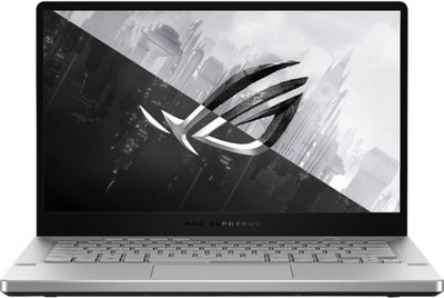 Asus ROG Zephyrus G14 (GA401QE) - 14" WQHD IPS-Level 120Hz, Ryzen 7-5800HS, 16GB, 512GB SSD, nVidia GeForce RTX 3050TI 4GB, DOS - Holdfény Fehér Gamer Laptop 3 év garanciával