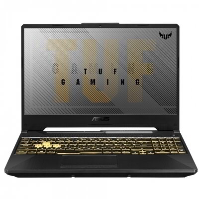 Asus TUF Gaming F15 (FX506HC) - 15.6" FullHD IPS, Core i7-11800H, 8GB, 2TB SSD, nVidia GeForce GTX 3050 4GB, DOS - Erődszürke Gamer Laptop (verzió)