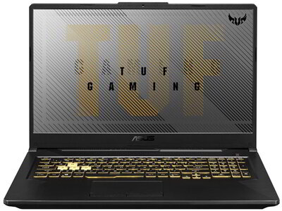 Asus TUF Gaming F17 (FX706HEB) - 17.3" FullHD IPS 144Hz, Core i5-11400H, 8GB, 512GB SSD, nVidia GeForce RTX3050TI 4GB, Microsoft Windows 10 Professional - Erődszürke Gamer Laptop (verzió)