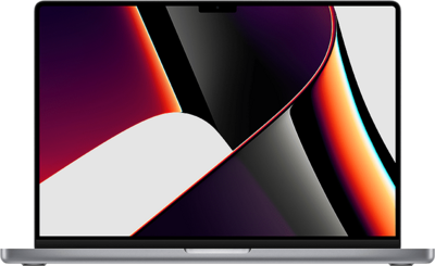 APPLE Macbook Pro - 16,2" 4K, Apple-M1 Pro, 16GB, 1TB, macOS - Asztroszürke MacBook 1 év garanciával