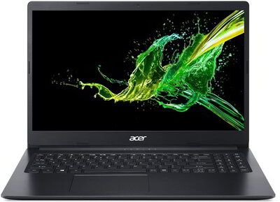 Acer Aspire 3 (A315-34-P95G) - 15.6" FullHD, Pentium-N5030, 8GB, 1TB HDD+ 256GB SSD, Microsoft Windows 10 Home - Fekete Laptop 3 év garanciával (verzió)
