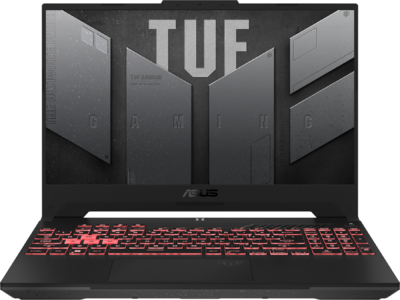 Asus TUF Gaming A15 (FA507RC) - 15.6" FullHD IPS-Level 144Hz, Ryzen 7-6800H, 8GB, 512GB SSD, nVidia GeForce RTX 3050 4GB, DOS - Jaeger szürke Gamer Laptop 3 év garanciával