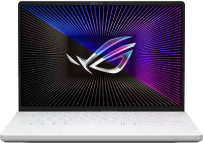Asus ROG Zephyrus G14 (GA402RK) - 14" FullHD+ IPS-Level 144Hz, Ryzen 9-6900HS, 16GB, 1TB SSD, AMD Radeon RX 6800S 8GB, DOS - Holdfény Fehér Gamer Laptop 3 év garanciával