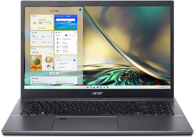 Acer Aspire 5 (A515-57-599P) - 15.6" FullHD IPS, Core i5-1235U, 16GB, 512GB SSD, DOS - Szürke Laptop 3 év garanciával