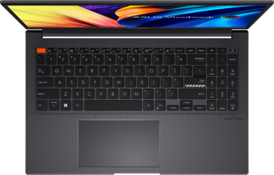 Asus VivoBook S 15 OLED (M3502QA) - 15.6" 2,8K OLED, Ryzen 7-5800H, 8GB, 512GB SSD, Microsoft Windows 11 Home és Office 365 előfizetés - Fekete Laptop 3 év garanciával (verzió)