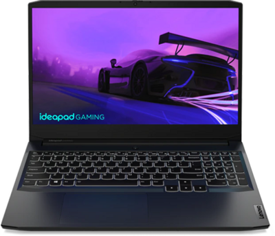 Lenovo Ideapad Gaming 3 - 15.6" FullHD IPS, Core i5-11320H, 8GB, 256GB SSD, nVidia GeForce GTX 1650 4GB, DOS - Árnyfekete Gamer Laptop 3 év garanciával