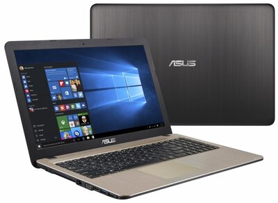 Asus X540LJ - 15.6" HD, Core i3-5005U, 4GB, 1TB HDD, nVidia GeForce 920M 2GB, Microsoft Windows 10 Home - Fekete Laptop