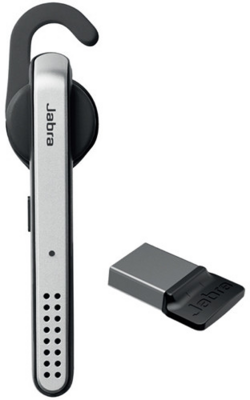 Jabra Stealth UC Bluetooth Headset (UK Version) Fekete - Szürke