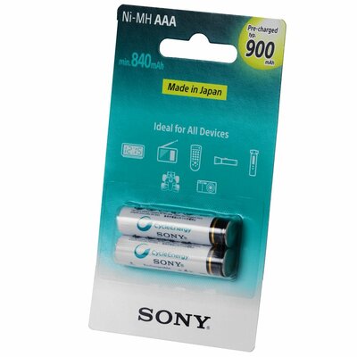 Sony NI-MH AAA 900MAH Újratölthető akkumlátor 2db