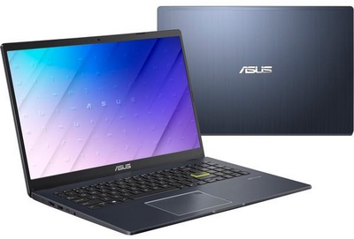 Asus E510 (E510MA) - 15,6" HD, Celeron-N4020, 4GB, 128GB eMMC+240GB SSD, Microsoft Windows 11 Home - Csillagfekete Laptop (verzió)